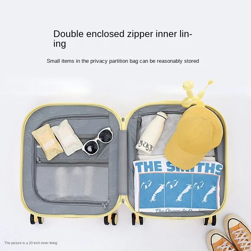 Carry-on suitcase suitcase password cabin suitcases luggage 20 inch carrier coach bag Multifunctional USB charging New product