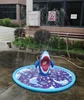 2024 NEW Inflatable Spray Water Cushion Summer Kids Play Water Mat Lawn Games Pad Sprinkler Play Toys Outdoor Tub Swimming Pool 1