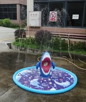 2024 NEW Inflatable Spray Water Cushion Summer Kids Play Water Mat Lawn Games Pad Sprinkler Play Toys Outdoor Tub Swimming Pool 1