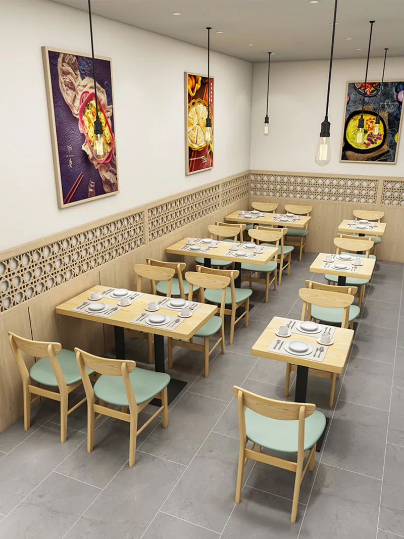 Card Seat Sofa Cafe Commercial Table and Chair Combination Wall Stool Commercial Furniture