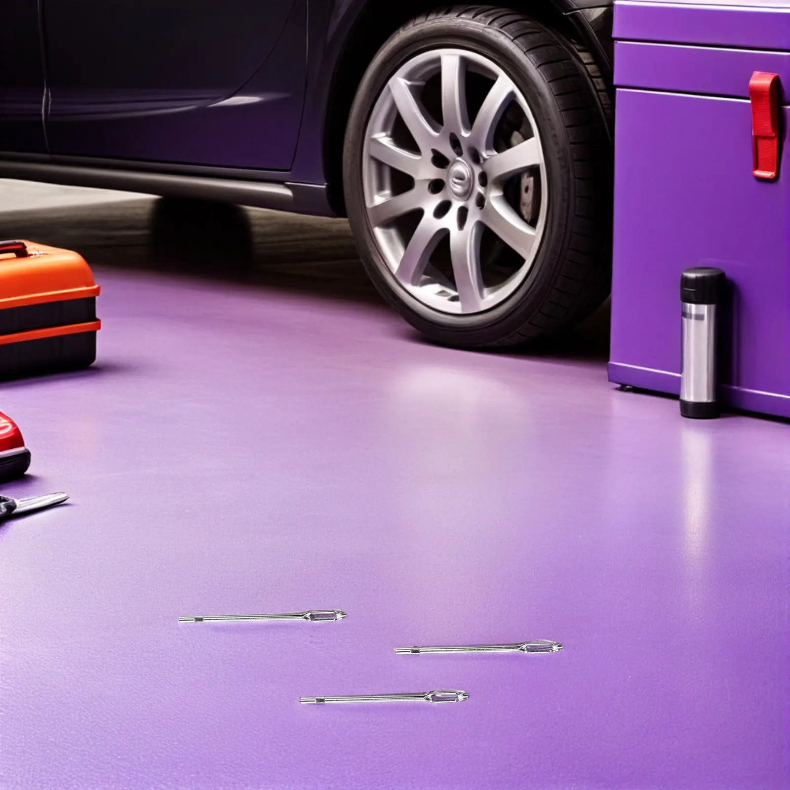 5종 타이어 수리 도구 세트, 고강도 스틸 키트, 자동차, 트럭, 오토바이용 긴급 펑크 수리 플러그, 빠른 수리 액세서리