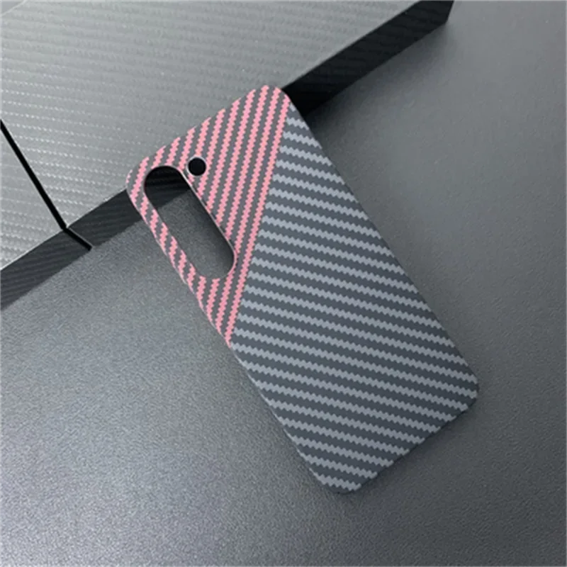 Carbon Fiber Stripe Shockproof Matte Phone Case - Ultra Durable Bumper Cover