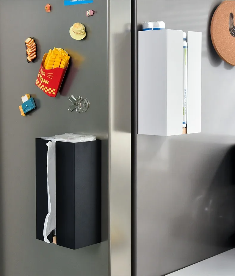 Under Cabinet Paper Towel Holder Strong Load-bearing Magnetic Paper Towel Holder Kitchen Bathroom Paper Towel Holder 5