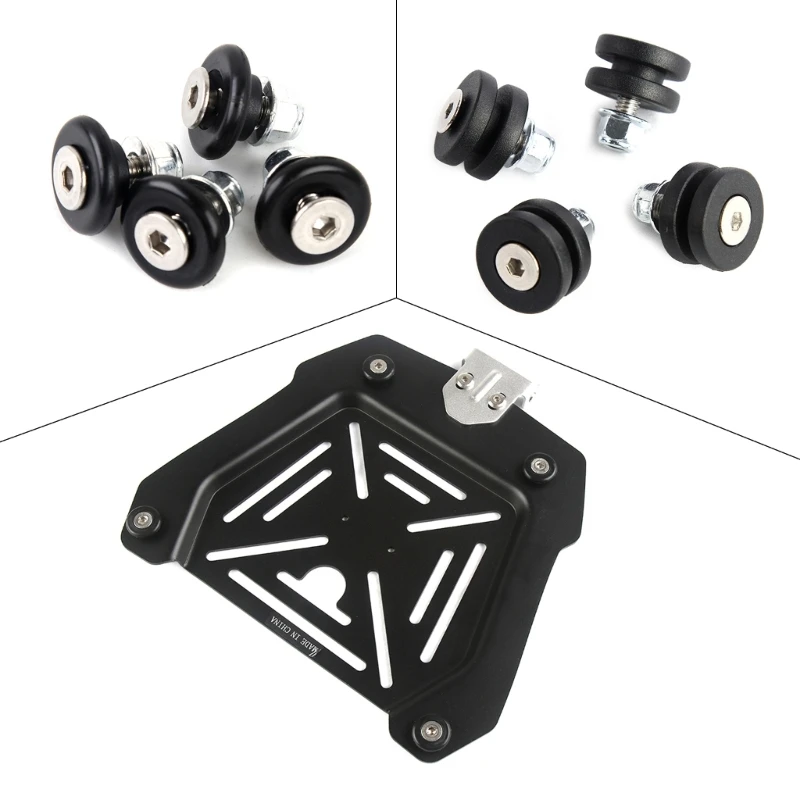 Luggage Compartment Bracket 4PCS Motorcycle Rear Luggage Case Bracket