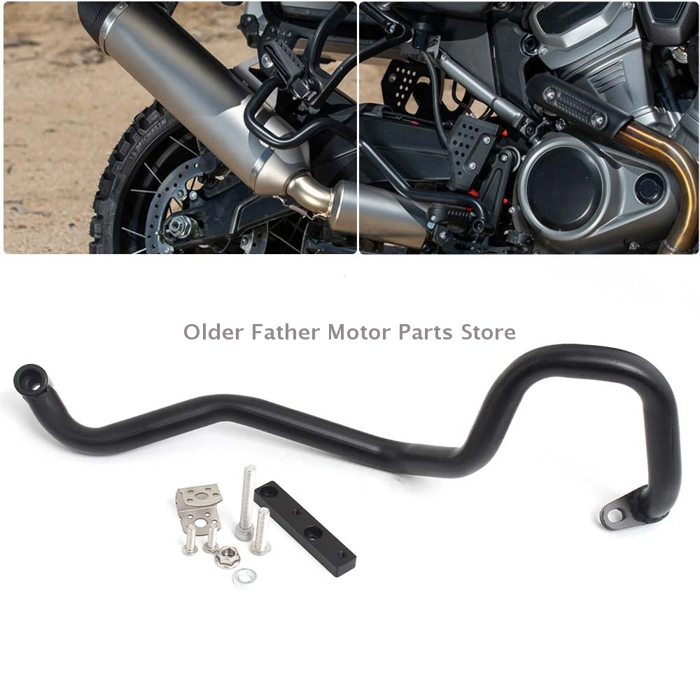 

Motorcycle Accessory Bumper Exhaust Muffler Guard Crash Bars For Harley Pan America 1250 RA1250 RA1250S 2021 2022