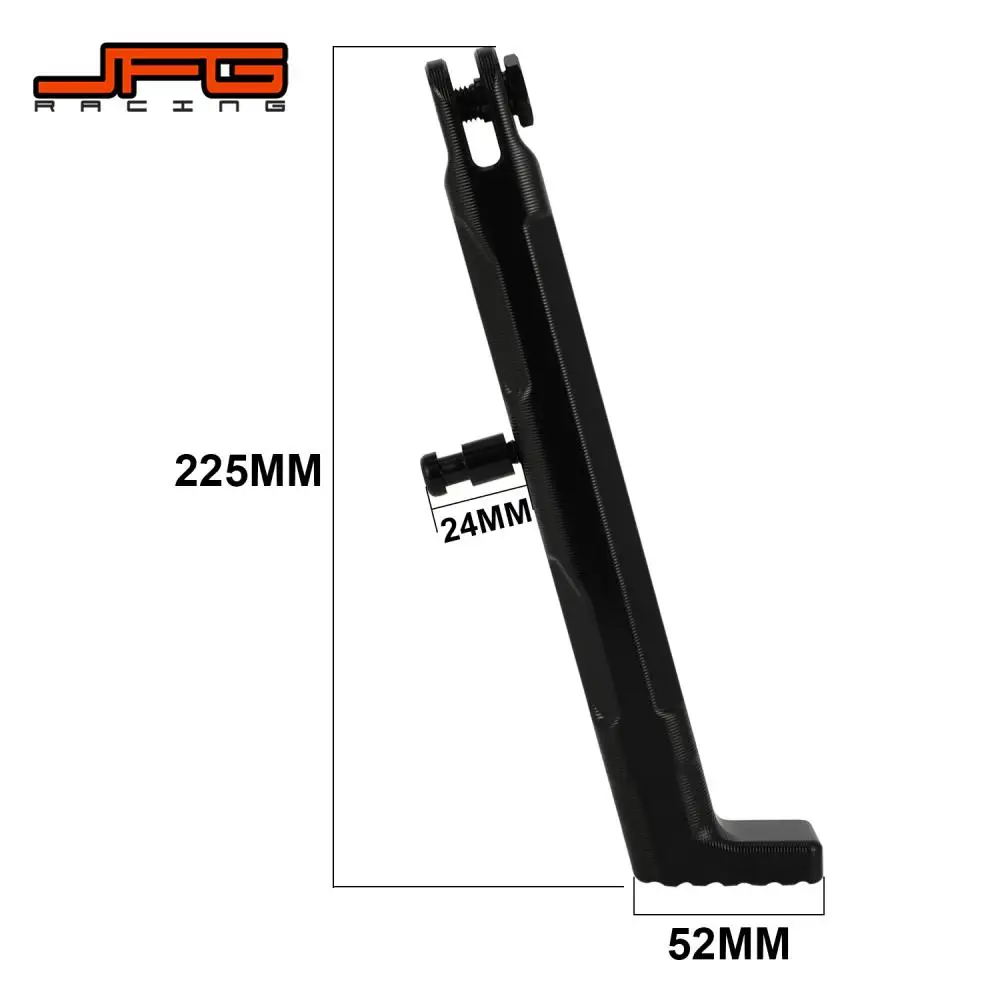 Kickstand Motorcycle Accessories Parking Kick Stand Bracket Foot Side Supportor Crutch Holder For Razor MX650 Electric Dirt Bike