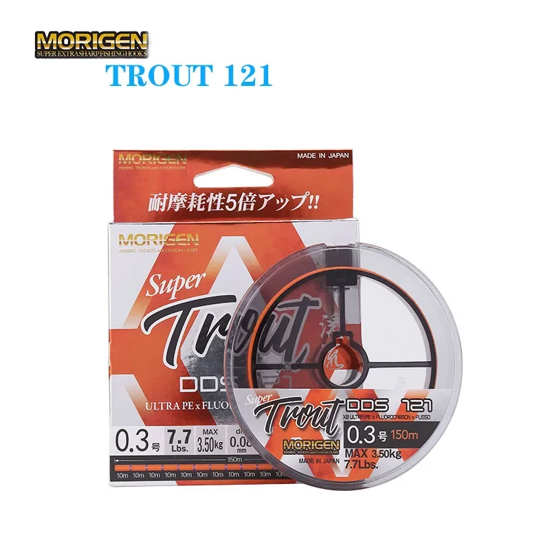 

Леска из углеродного полиэтилена, TROUT121Stream