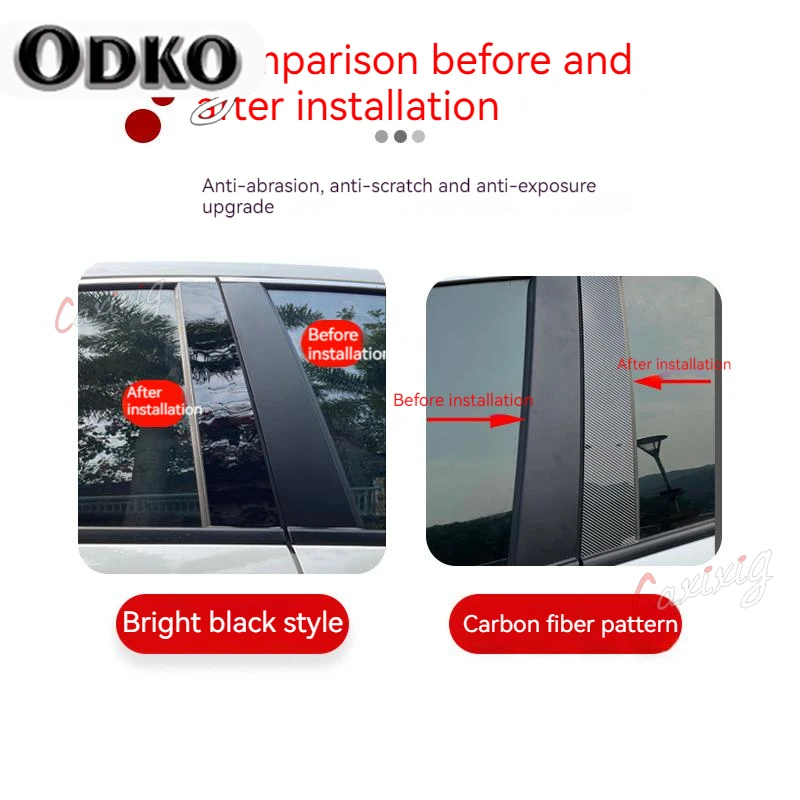 Car Door Moulding Trim Car Window Trim Car Window Trim Stickers Window Door Cover Trim Car Stickers Car Window Stickers 6Pcs Car Door Window Pillar Posts Trim Molding Cover for BMW 1 Series E81/E82/E87/E88 Hatchback 2004-2012