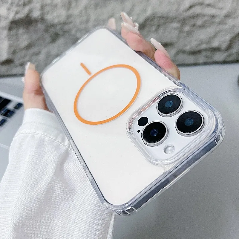 Minimalist Transparent Phone Case - Simple and Elegant Design