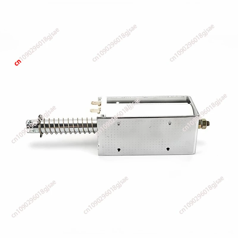 60mm 롱 스트로크 푸시-풀 전자석, 15KG 고추력 흡입 솔레노이드, 개폐 제어용 24V/220V