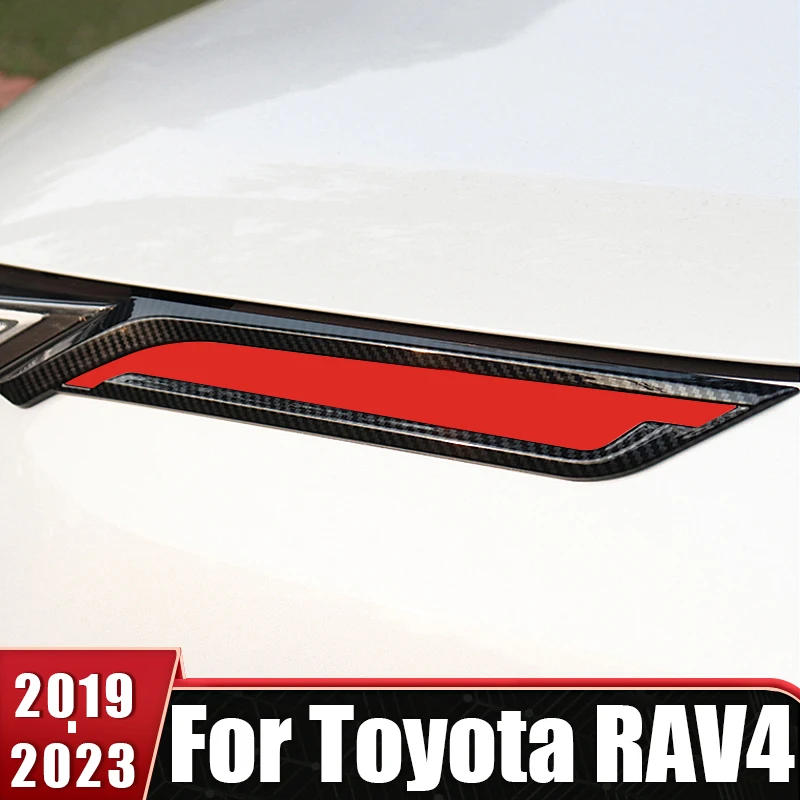 

Car Exterior Air Intake Flow Side Fender Vent Wing Cover Trim For Toyota RAV4 XA50 2019-2022 2023 Shark Gill Decoration Stickers