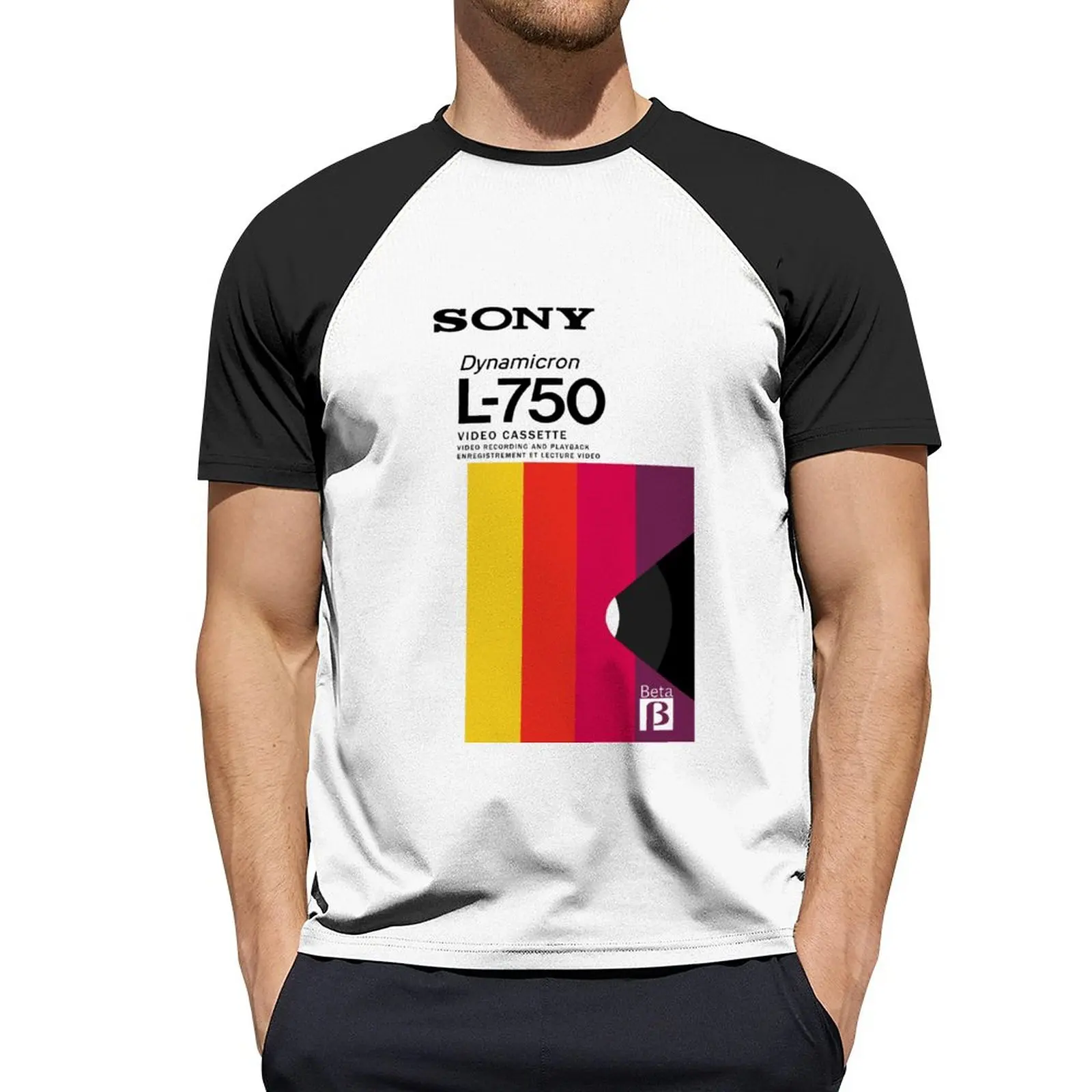 

Betamax T-Shirt T-shirt short summer clothes T-shirt for a boy big and tall t shirts for men