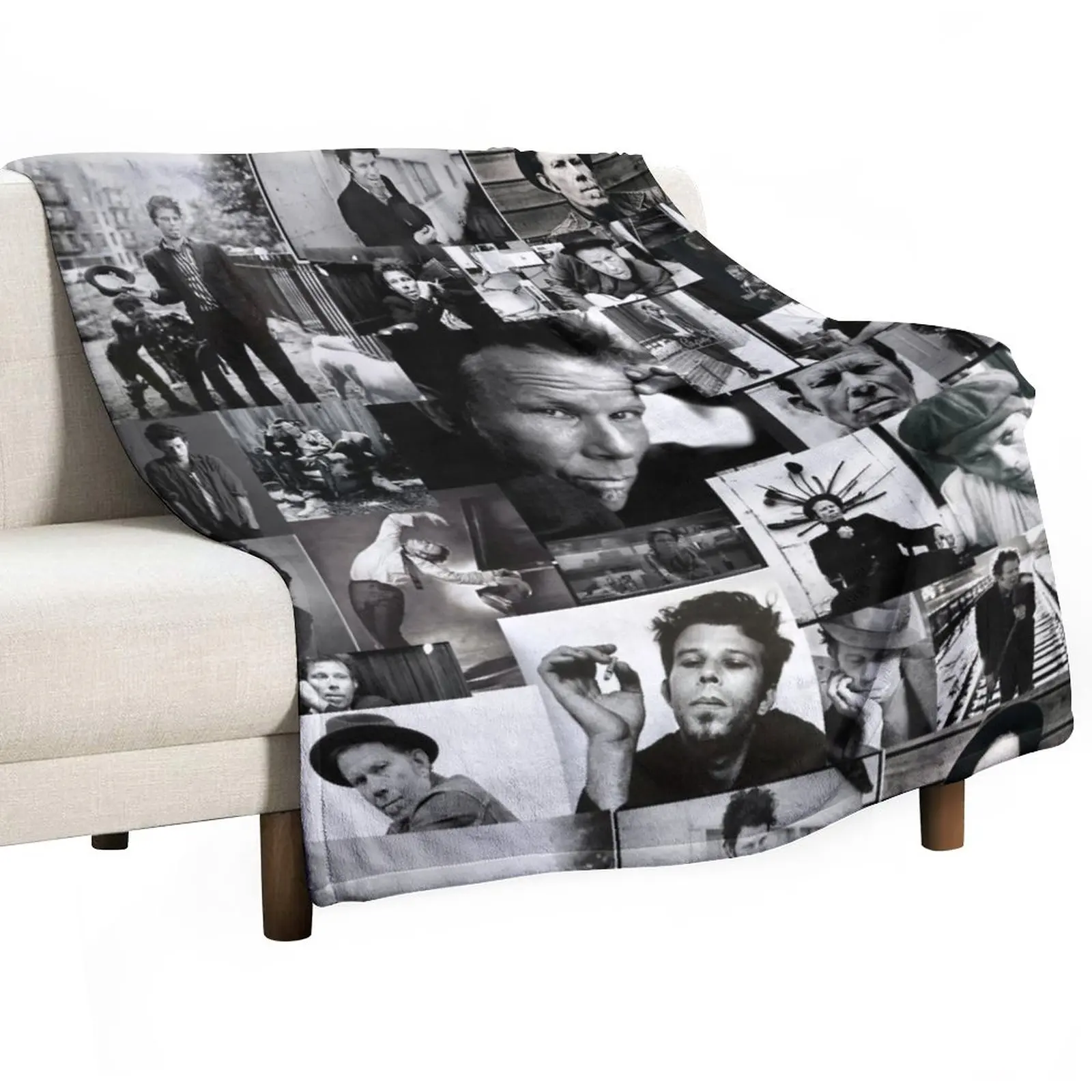 

Tom Waits Throw Blanket Heavy Blanket Luxury Throw Blanket Polar blanket