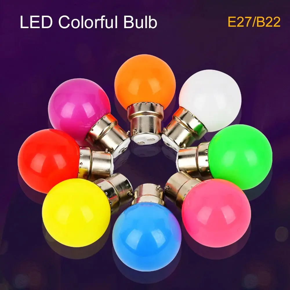 

Durable SMD 2835 Flashlight Lamparas Colorful Light E27 B22 G45 Lamp LED Bulb