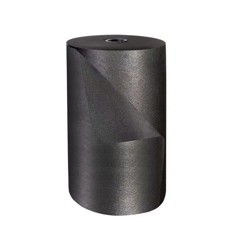 10m/20m Non-woven Black Non-woven Fabric Breathable Geotextile Anti-aging Gardening Fabric Weed-proof Cloth Weeding Cloth