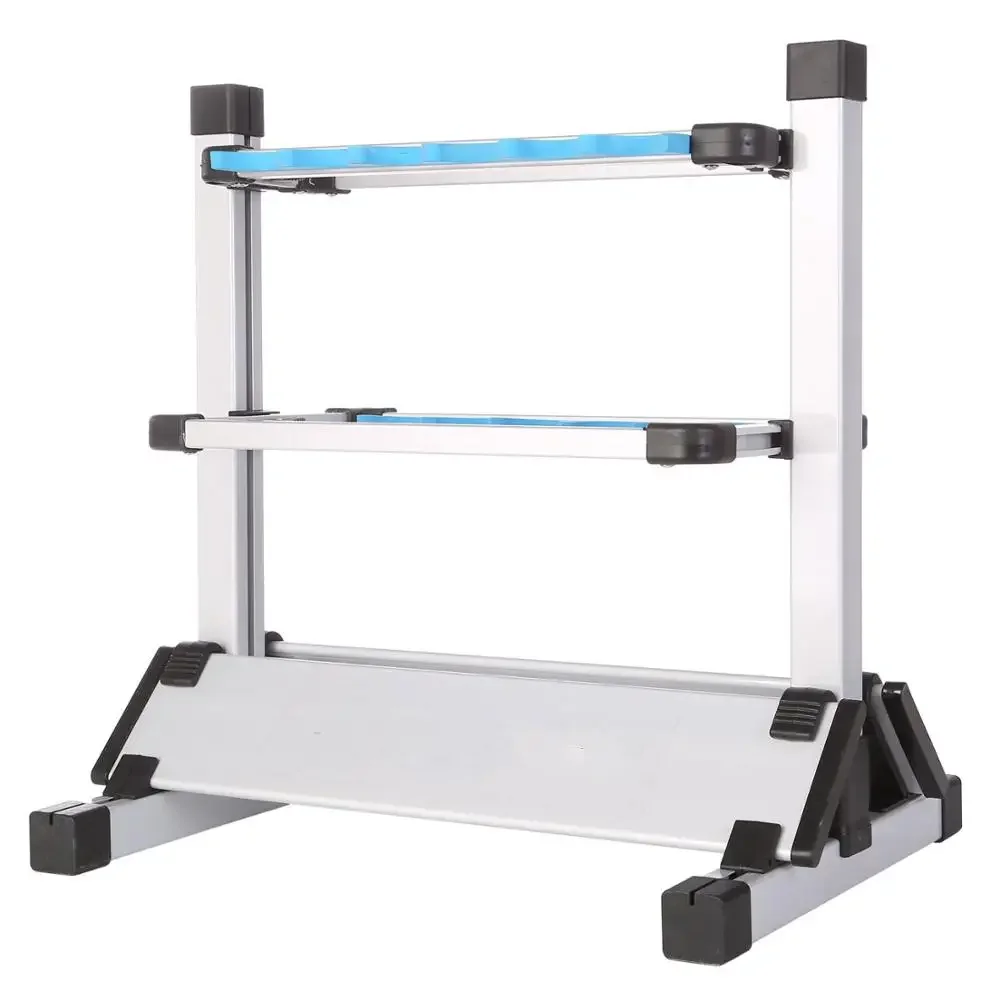 12 Rods Aluminum Alloy Fishing Rod Holder
