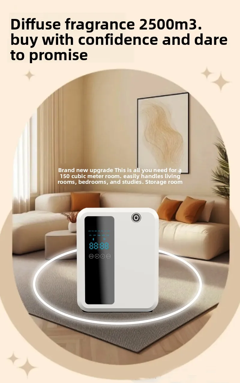 Diffuseur d'aroma intelligent avec bluetooth et wifi pour la maison_voghion.com