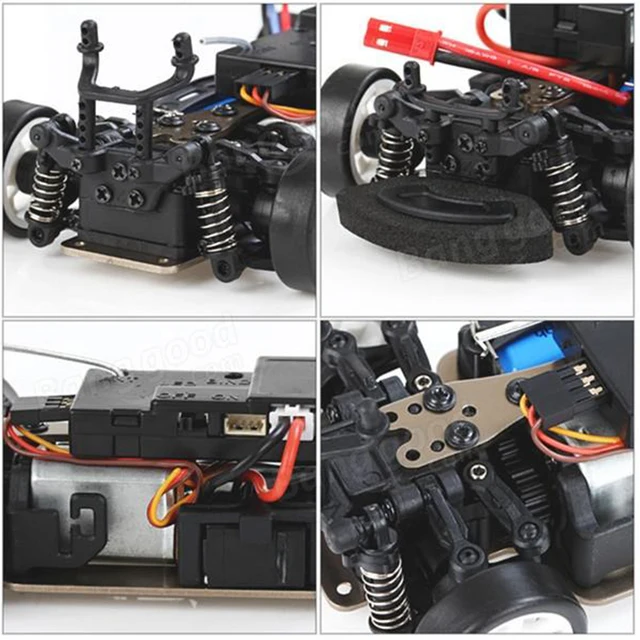 Wltoy K969 1/28 RC Car 2.4G 4WD 130 Remote Control Car Brush Motor High Quality 30Km/H High Speed RC Drift Car For Boys Gifts 5