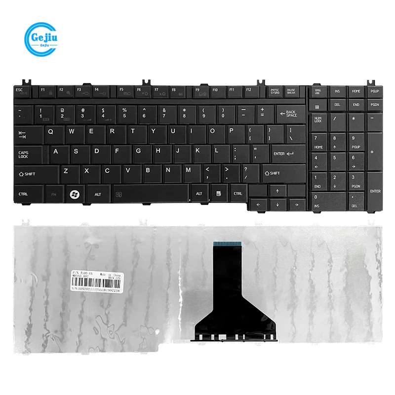 New-Laptop-Keyboard-For-TOSHIBA-P300-B650B-B551-C-B552-S750-X505-X500 ...