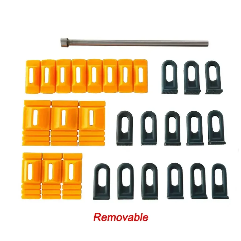 Onglets d'extraction de colle sans peinture, outil de réparation de voiture, outil de débosselage de véhicule, ensemble d'outils de réparation, Kit d'extraction de Dent Orange