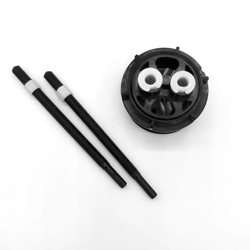 Toilet Flush Button Dual Flush Toilet Tank Black Round shape Toilet Push Buttons Bathroom Accessories 48mm