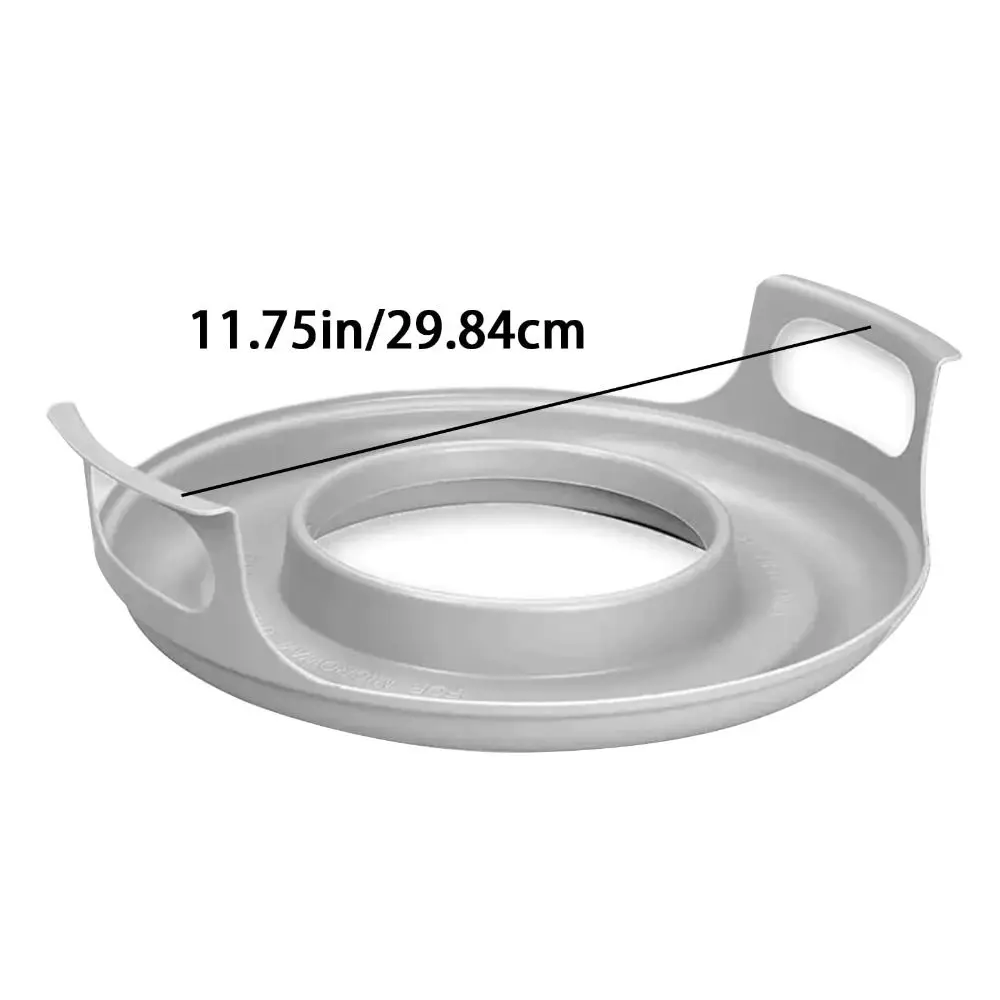 New Anti-deformed Microwave Plate Tray Home Cooking Supplies Easy to Clean Microwave Plates Holder Microwave Cool Steam Holder