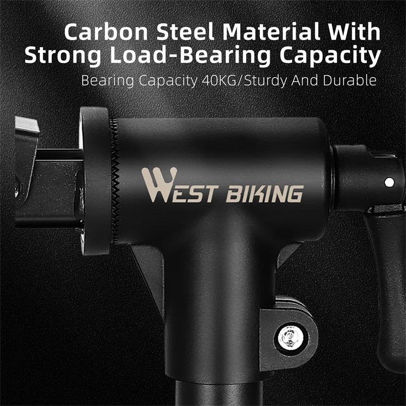 WEST BIKING Desktop Bicycle Repair Stand Indoor Wall Bike Parking Rack Maintenance Workstand Bike Display Stand Repair Tools