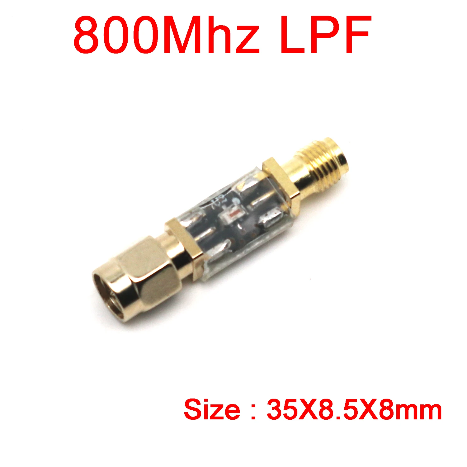 Enhanced Radio Frequency LC Low Pass Filter