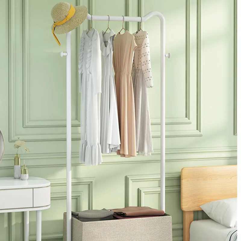 

Place Saving Garment Clothes Rack Bedroom Boutique Aesthetic Metal Coat Racks Entrance Outdoor Percheros Modern Furniture Home