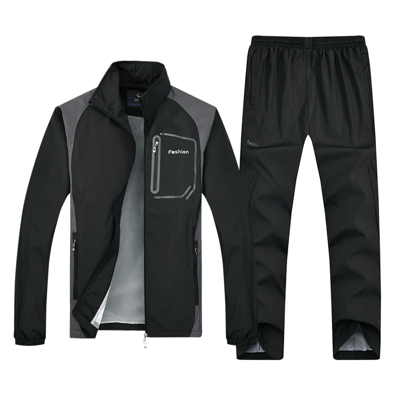 Running Man Sports Tracksuit Sports Suits Fashion 2018 Fitness