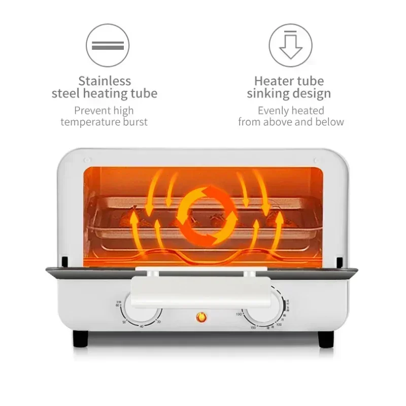 10L multifunctional electric oven home oven steam baking all-in-one machine mini