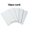 10Pcs ID 125KHz EM4305 T5577 Writeable Rewritable Blank Copy Proximity Access Control Thick Hole Card For RFID Duplicator 1