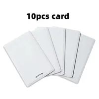 10Pcs ID 125KHz EM4305 T5577 Writeable Rewritable Blank Copy Proximity Access Control Thick Hole Card For RFID Duplicator 1