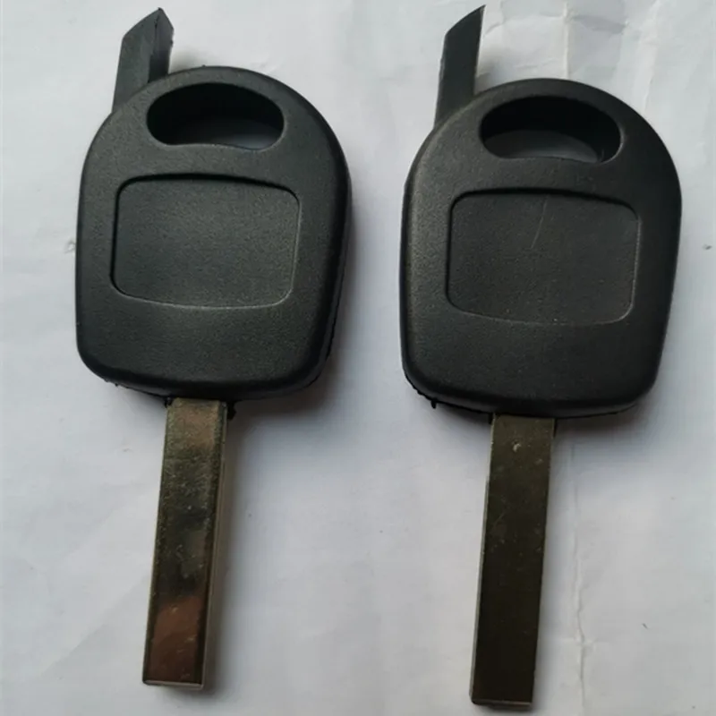 Blank Replacement Transponder Key Shell For Peugeot 307 Man With Groove  HU83 Blade key shell msd plug wires