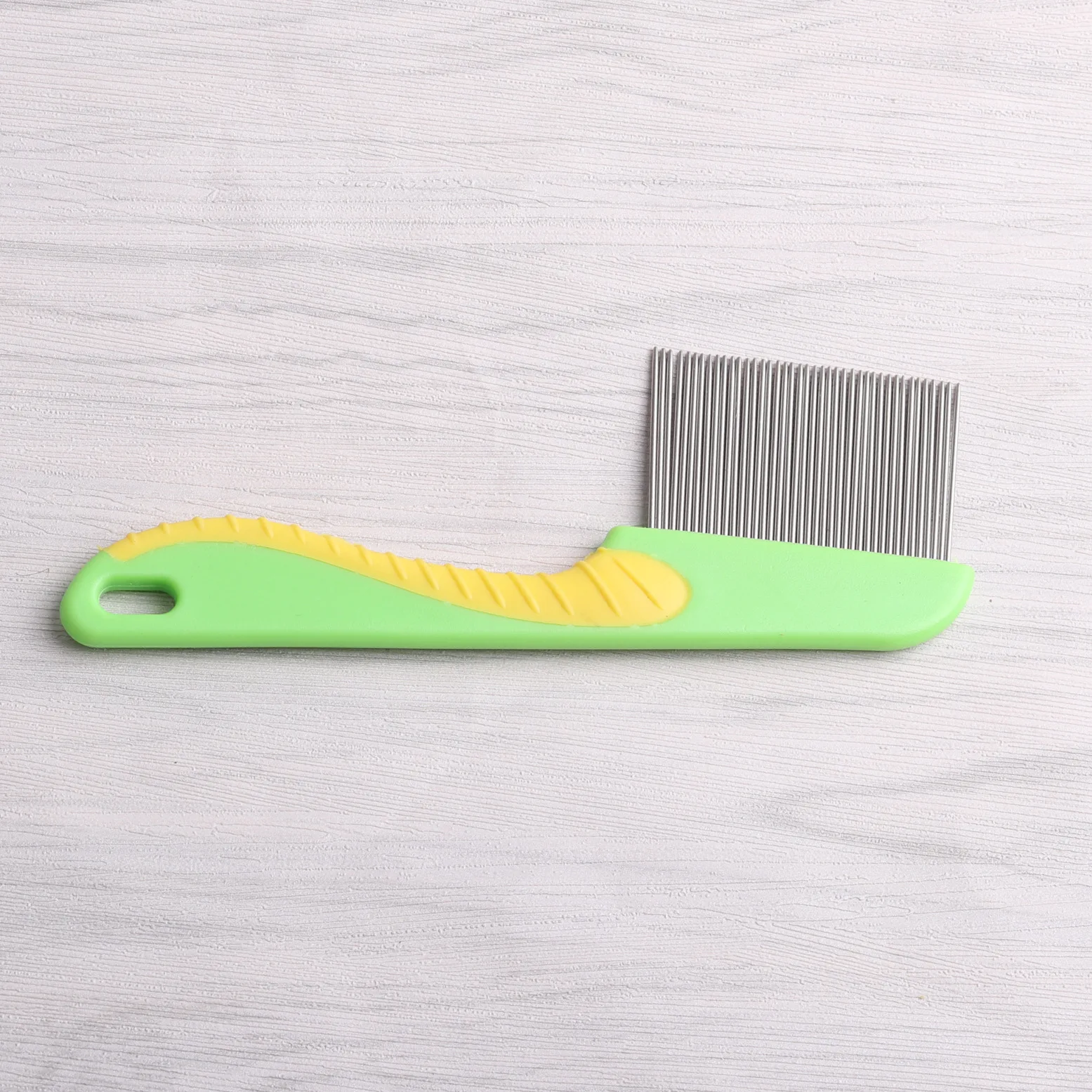 Stainless Steel Cat Dog Flea Comb Wool Cleaning Supplies Pet Hair Removal Massage Seahorse Shape Comb Pet Hair Accessories