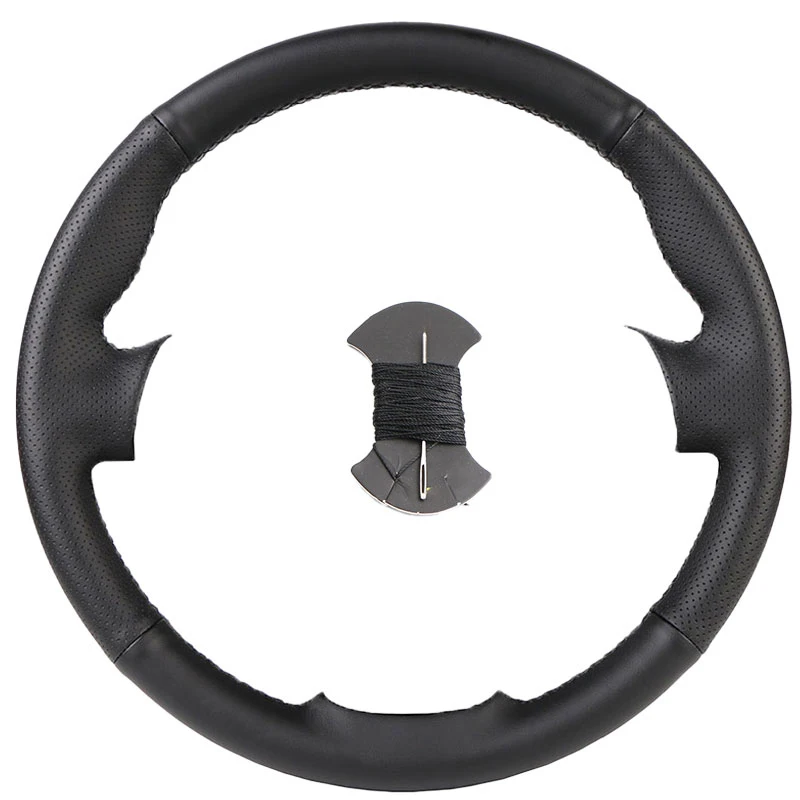 KAYJAE Housse De Volant De Voiture Cousue à La Main En Cuir Synthétique
