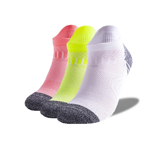 3Pairs/Lot Coolmax Cotton Socks Man Women Sport Running Sock Cycling Riding Bicycle Bike Football Breathable Basketball Sox wredgreenwhite