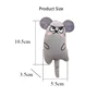 Hot-selling cartoon cat puppy toys bite-resistant puppy plush material teeth grinding cleaning interactive pet toys 6