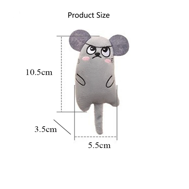 Hot-selling cartoon cat puppy toys bite-resistant puppy plush material teeth grinding cleaning interactive pet toys 6