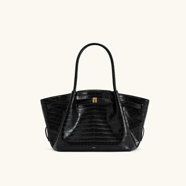 2025 Women's velvet leather single-shoulder hand-held dumpling bag, single-shoulder crossbody bag, simple yet luxurious tote bag 3