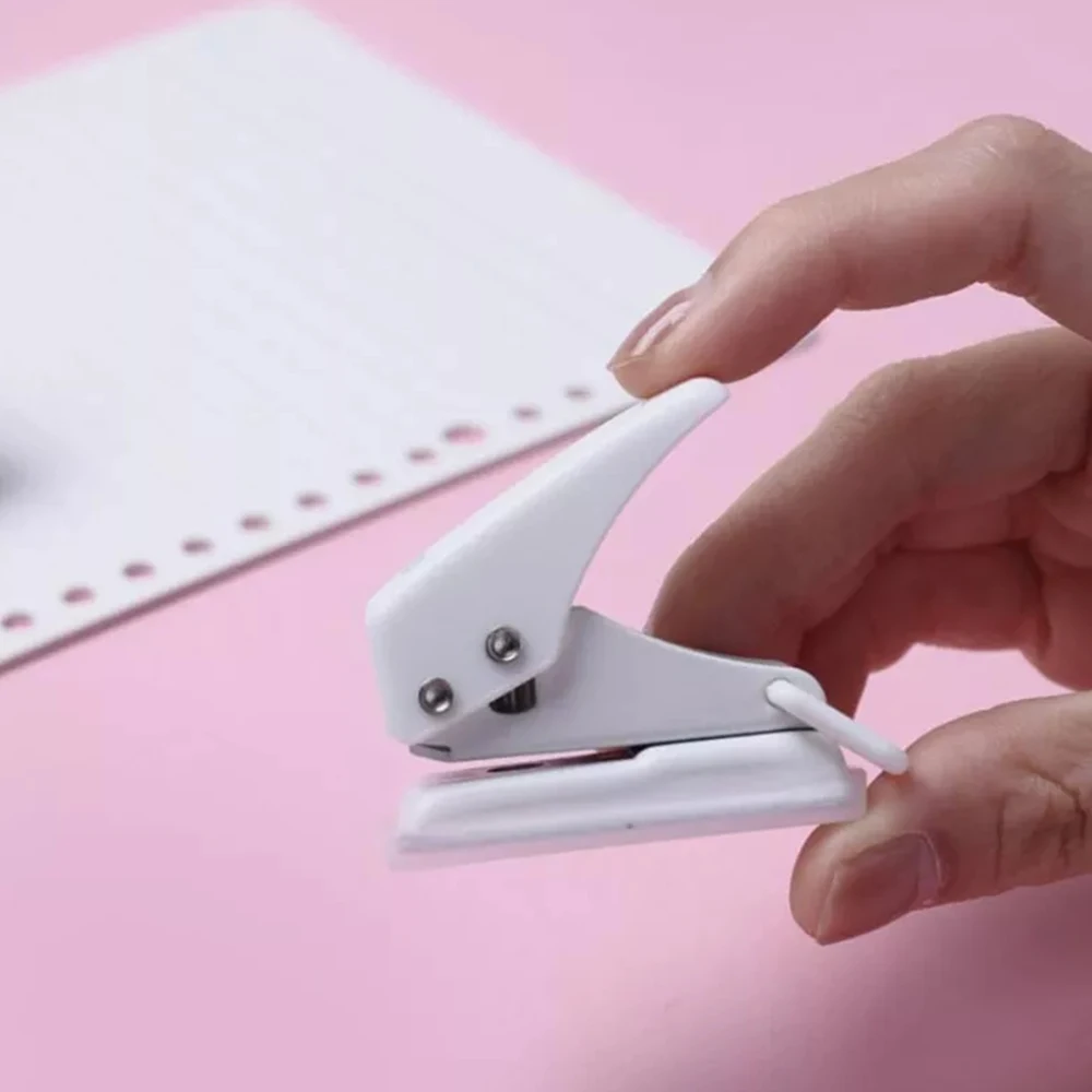 Single Hole Puncher Efficient Scrapbooking Paper Hole Puncher