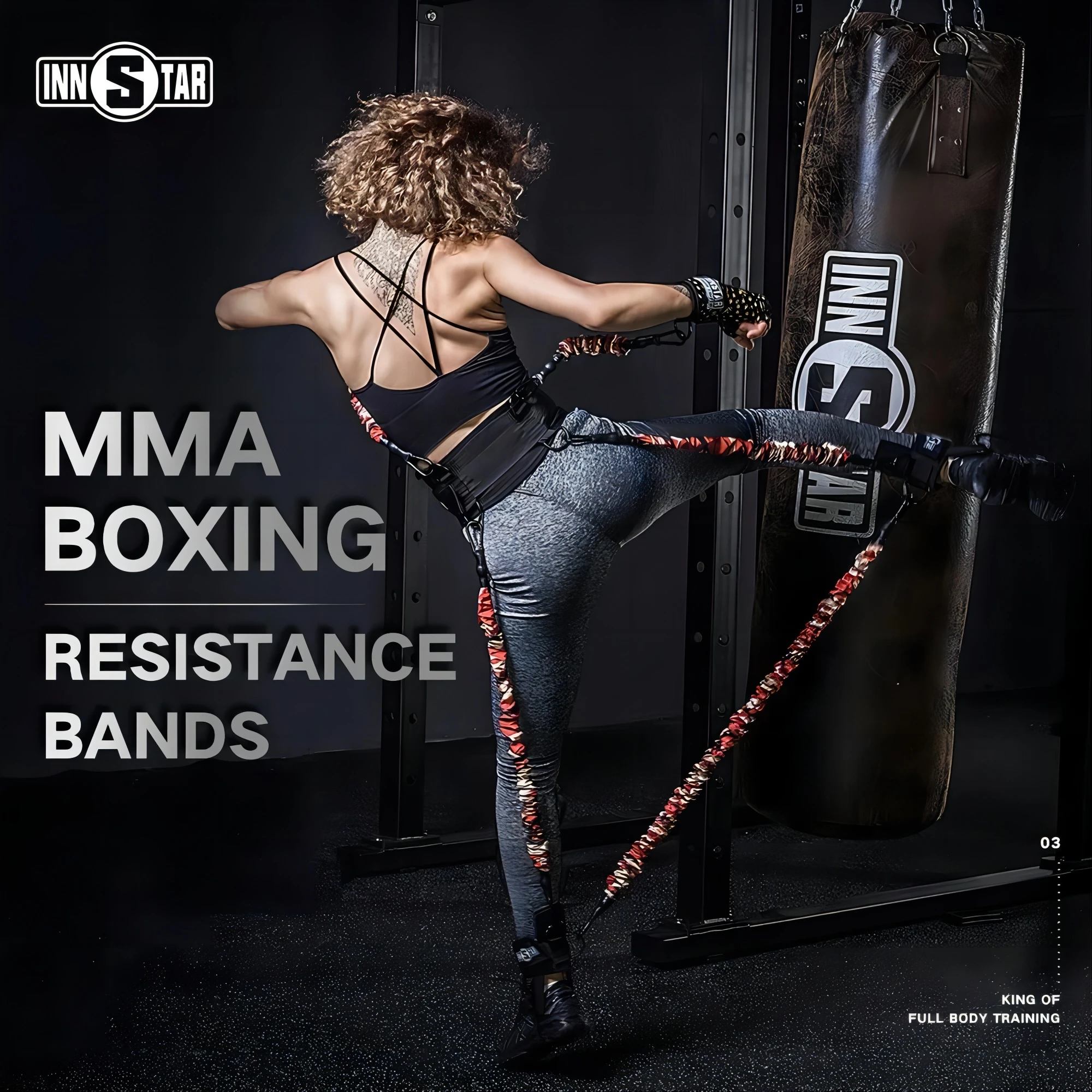 INNSTAR レジスタンストレーニングバンド MMA ボクシング