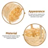 5 Pcs Small Storage Containers Mini Flower Basket Woven Baskets Linen Bamboo Bathroom for Wedding 6