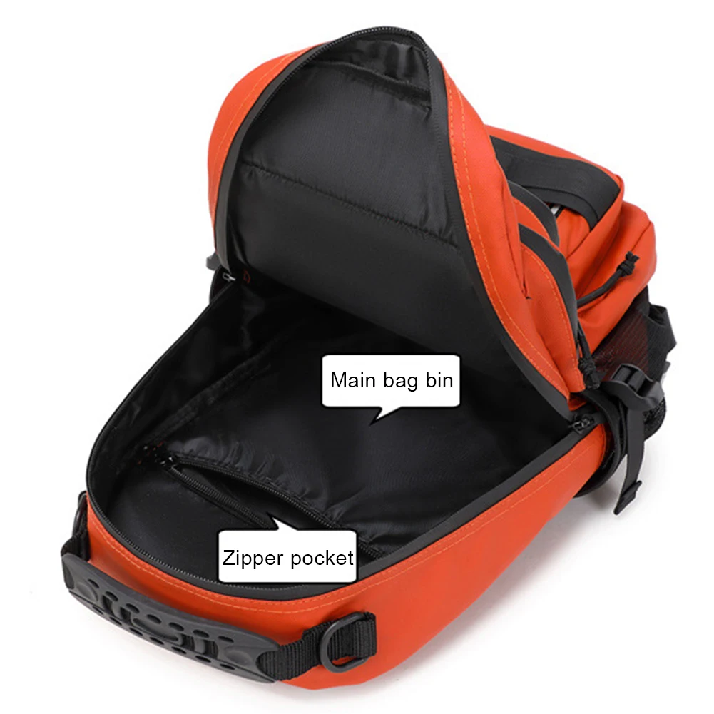 Outdoor Fishing Tackle Backpack Waterproof Fishing Bag Outdoor Travel Hiking Camping Shoulder Backpack Gifts for Men Women