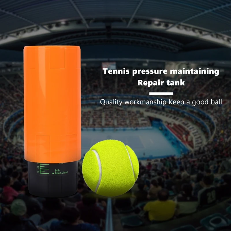Tennis Ball Saver - Keep Tennis Balls Fresh And Bouncing New Orange