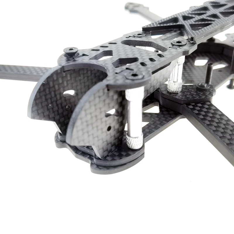 Mark4 7인치 295mm, 5mm 암 쿼드콥터 프레임 3K 탄소 섬유 7 FPV 프리스타일 RC 레이싱 드론, DIY FPV용 인쇄 부품 포함