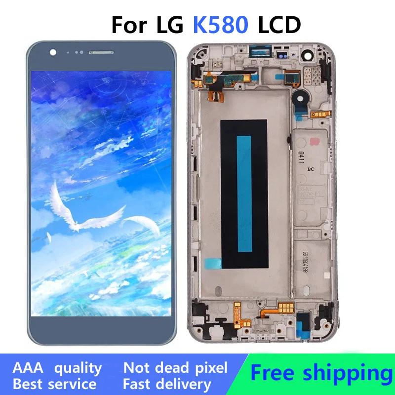 ЖК-дисплей для LG X cam K580 с диагональю 5,2 дюйма, ЖК-экран с дигитайзером для LG K580 F690L, сменный ЖК-экран в сборе