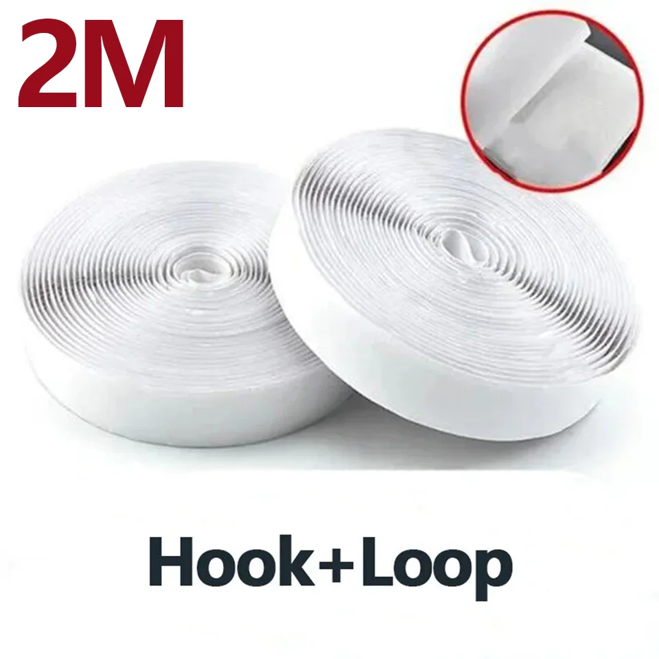 Double Sided Adhesive Tape Magic Sticker Tape Scratch Tapes Self Adhesive Powerful Hook and Loop Fastener