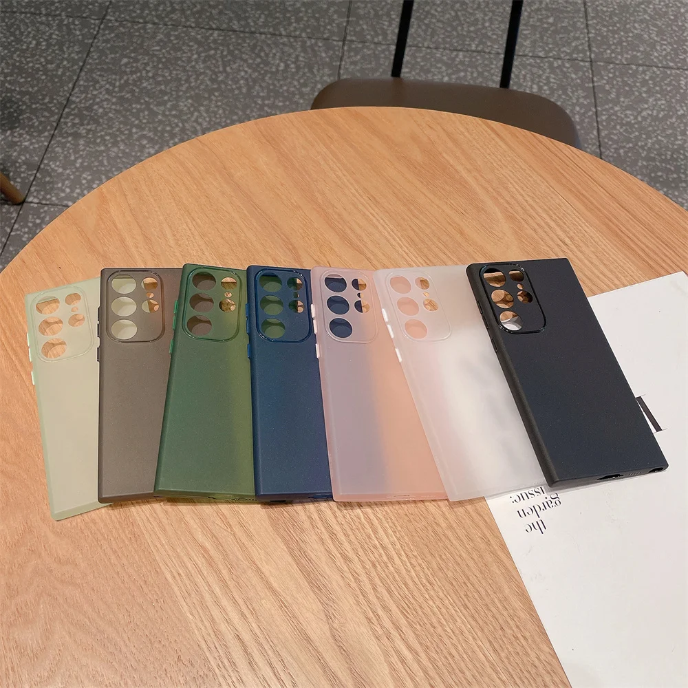 Matte Translucent Ultra Slim Soft PP Case