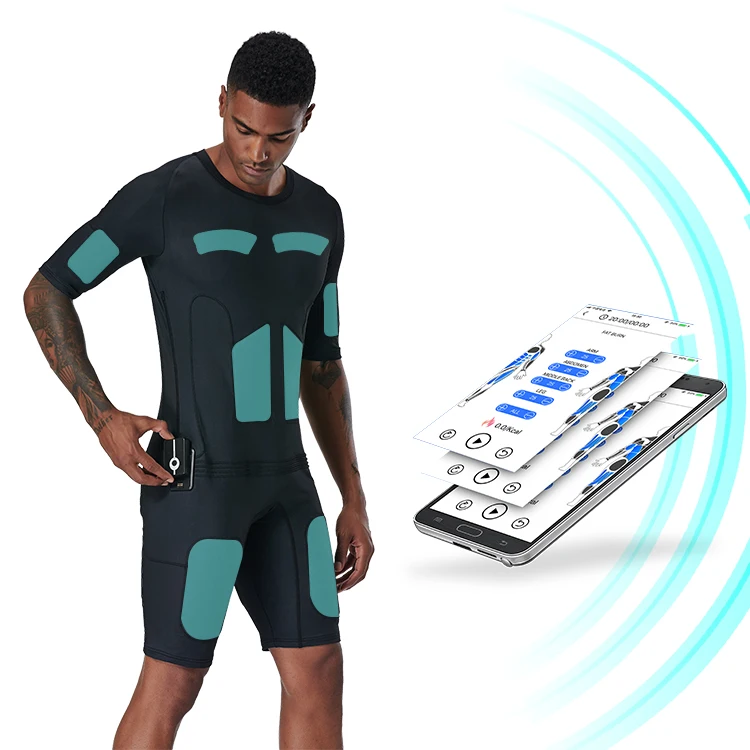 

Top quality full body home gym EMS workout outfit clothes vision body ems fitness suit